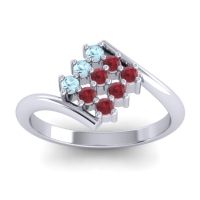 Simple Pave Bypass Navaza Ring