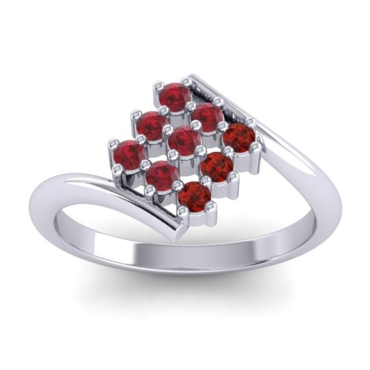 Simple Pave Bypass Navaza Ring