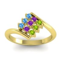 Simple Pave Bypass Navaza Ring