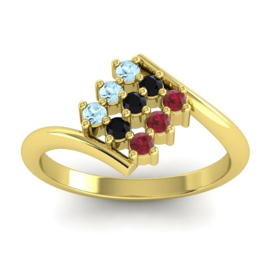 Simple Pave Bypass Navaza Ring