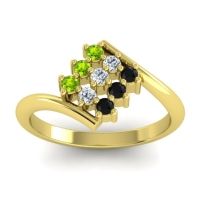 Simple Pave Bypass Navaza Ring