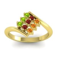 Simple Pave Bypass Navaza Ring