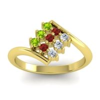 Simple Pave Bypass Navaza Ring