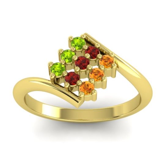 Simple Pave Bypass Navaza Ring