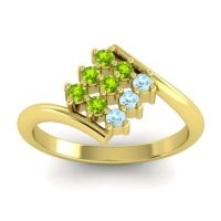 Simple Pave Bypass Navaza Ring