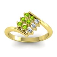 Simple Pave Bypass Navaza Ring