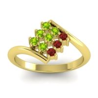 Simple Pave Bypass Navaza Ring