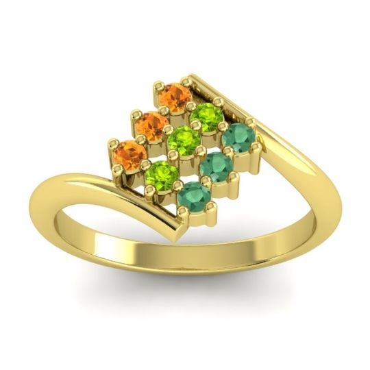 Simple Pave Bypass Navaza Ring