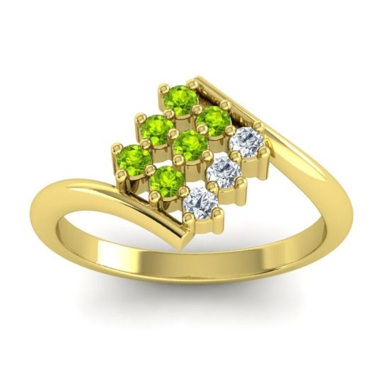 Simple Pave Bypass Navaza Ring