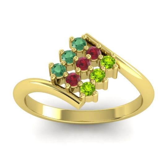 Simple Pave Bypass Navaza Ring