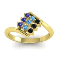 Simple Pave Bypass Navaza Ring