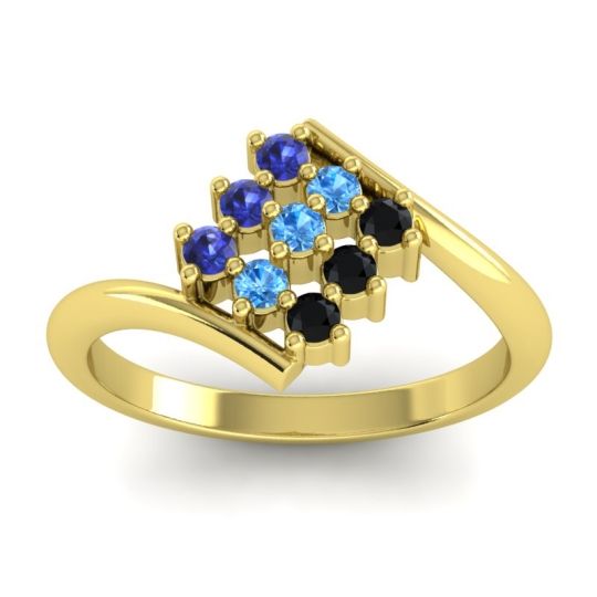 Simple Pave Bypass Navaza Ring