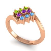 Simple Pave Bypass Navaza Ring