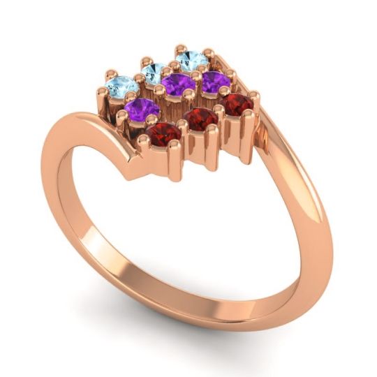 Simple Pave Bypass Navaza Ring