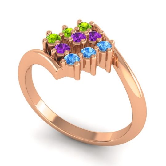 Simple Pave Bypass Navaza Ring