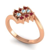 Simple Pave Bypass Navaza Ring