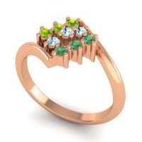 Simple Pave Bypass Navaza Ring