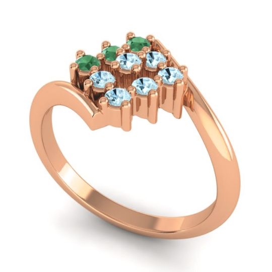 Simple Pave Bypass Navaza Ring