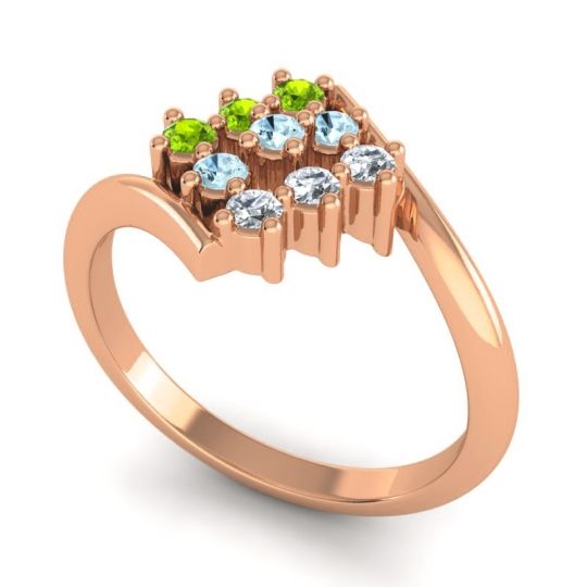 Simple Pave Bypass Navaza Ring