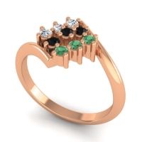 Simple Pave Bypass Navaza Ring