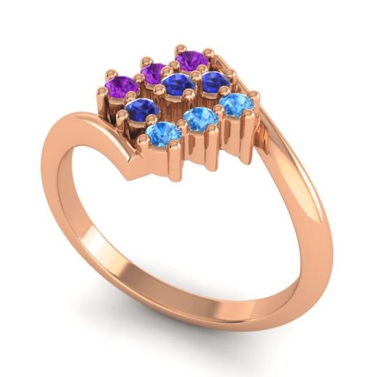 Simple Pave Bypass Navaza Ring