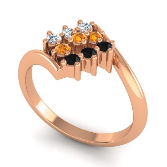 Simple Pave Bypass Navaza Ring