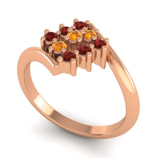 Simple Pave Bypass Navaza Ring