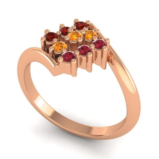 Simple Pave Bypass Navaza Ring