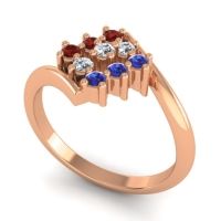 Simple Pave Bypass Navaza Ring