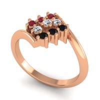 Simple Pave Bypass Navaza Ring