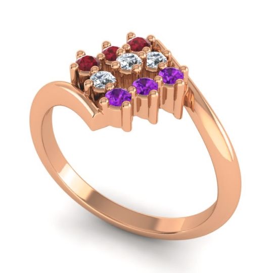 Simple Pave Bypass Navaza Ring