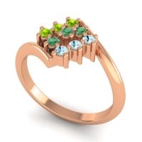 Simple Pave Bypass Navaza Ring