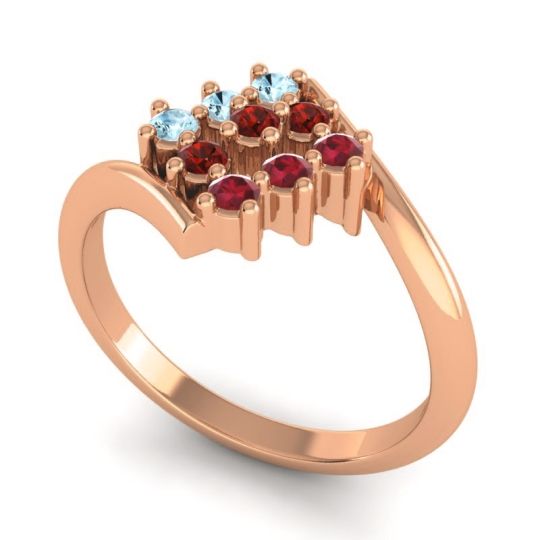 Simple Pave Bypass Navaza Ring