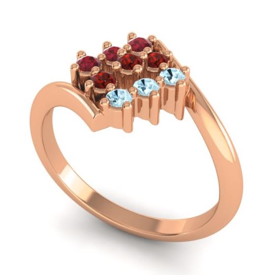 Simple Pave Bypass Navaza Ring