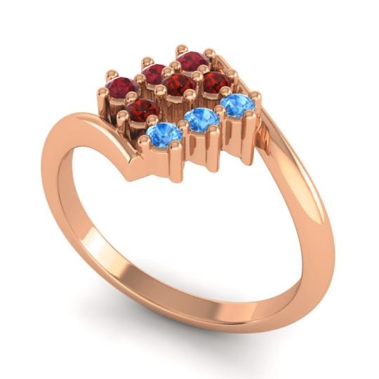 Simple Pave Bypass Navaza Ring