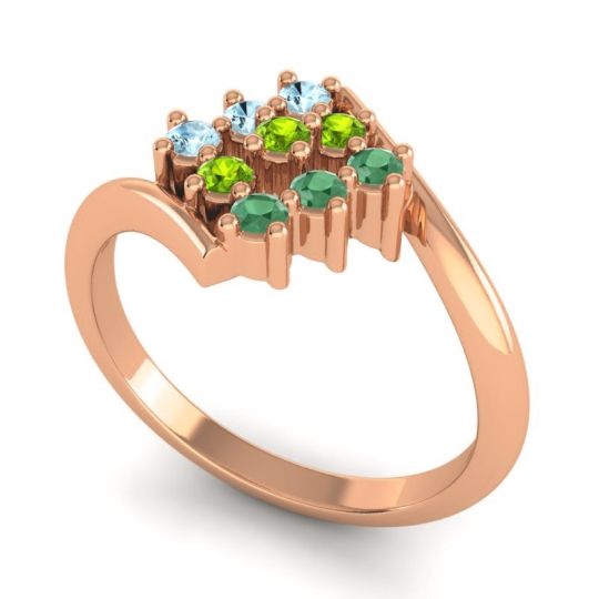 Simple Pave Bypass Navaza Ring