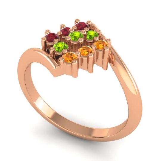 Simple Pave Bypass Navaza Ring