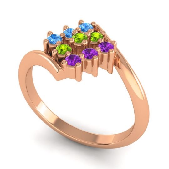 Simple Pave Bypass Navaza Ring