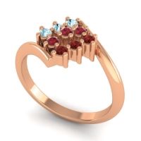 Simple Pave Bypass Navaza Ring