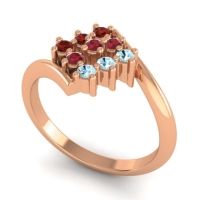 Simple Pave Bypass Navaza Ring