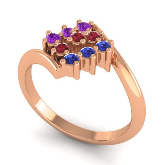 Simple Pave Bypass Navaza Ring