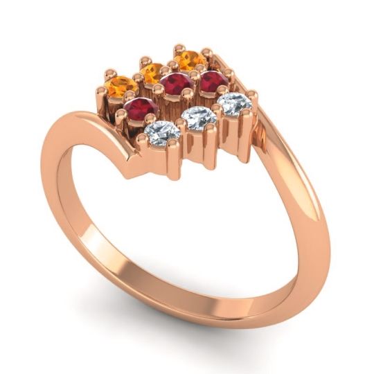 Simple Pave Bypass Navaza Ring