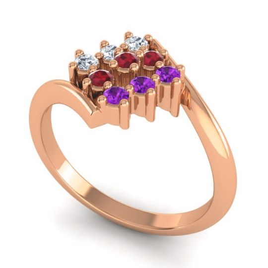 Simple Pave Bypass Navaza Ring