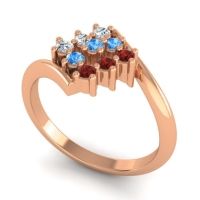 Simple Pave Bypass Navaza Ring