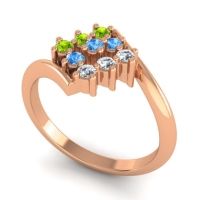 Simple Pave Bypass Navaza Ring