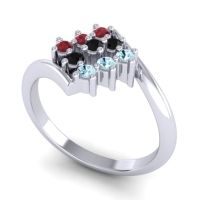 Simple Pave Bypass Navaza Ring