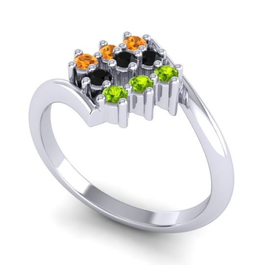 Simple Pave Bypass Navaza Ring