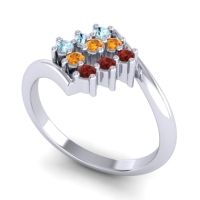 Simple Pave Bypass Navaza Ring