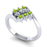 Simple Pave Bypass Navaza Ring