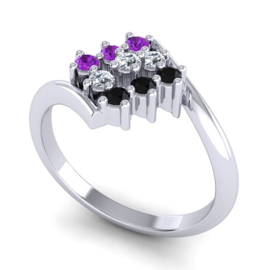 Simple Pave Bypass Navaza Ring